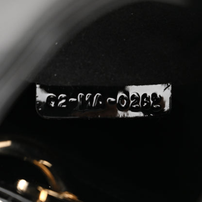 Christian Dior Patent Cannage Medium Lady Dior Black 7 of 12