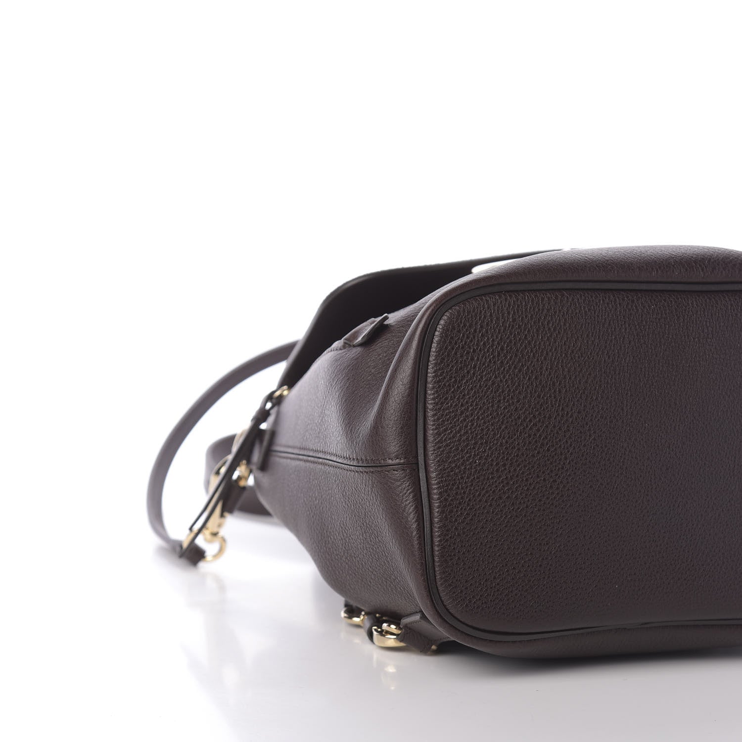 Chloe Suede Calfskin Small Faye Backpack Carbon Brown 5 of 10
