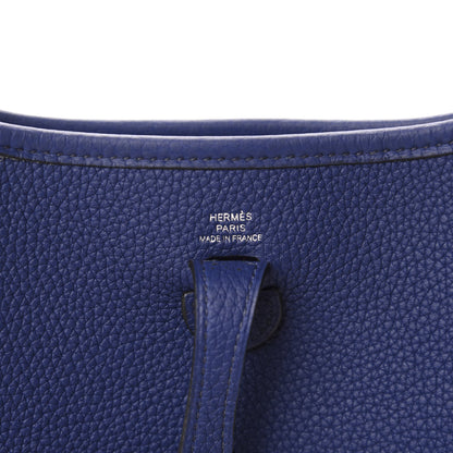 Hermes Taurillon Maurice Amazone Evelyne TPM Bleu Saphir Blue Indigo 8 of 11