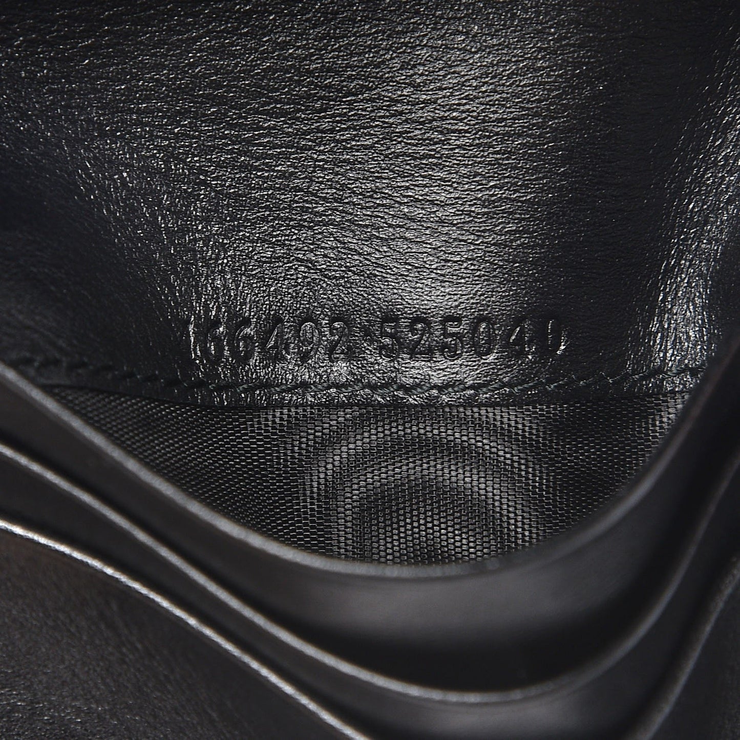 Calfskin Matelasse GG Marmont Card Case Wallet Black