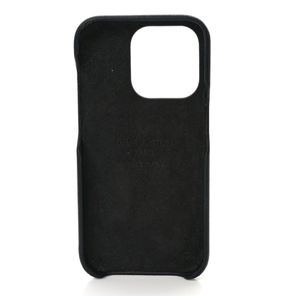 Louis Vuitton Monogram Pallas iPhone 14 Pro Bumper Black 3 of 5
