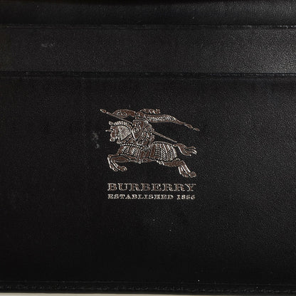 Burberry Haymarket Check Molly Continental Wallet Black 6 of 8