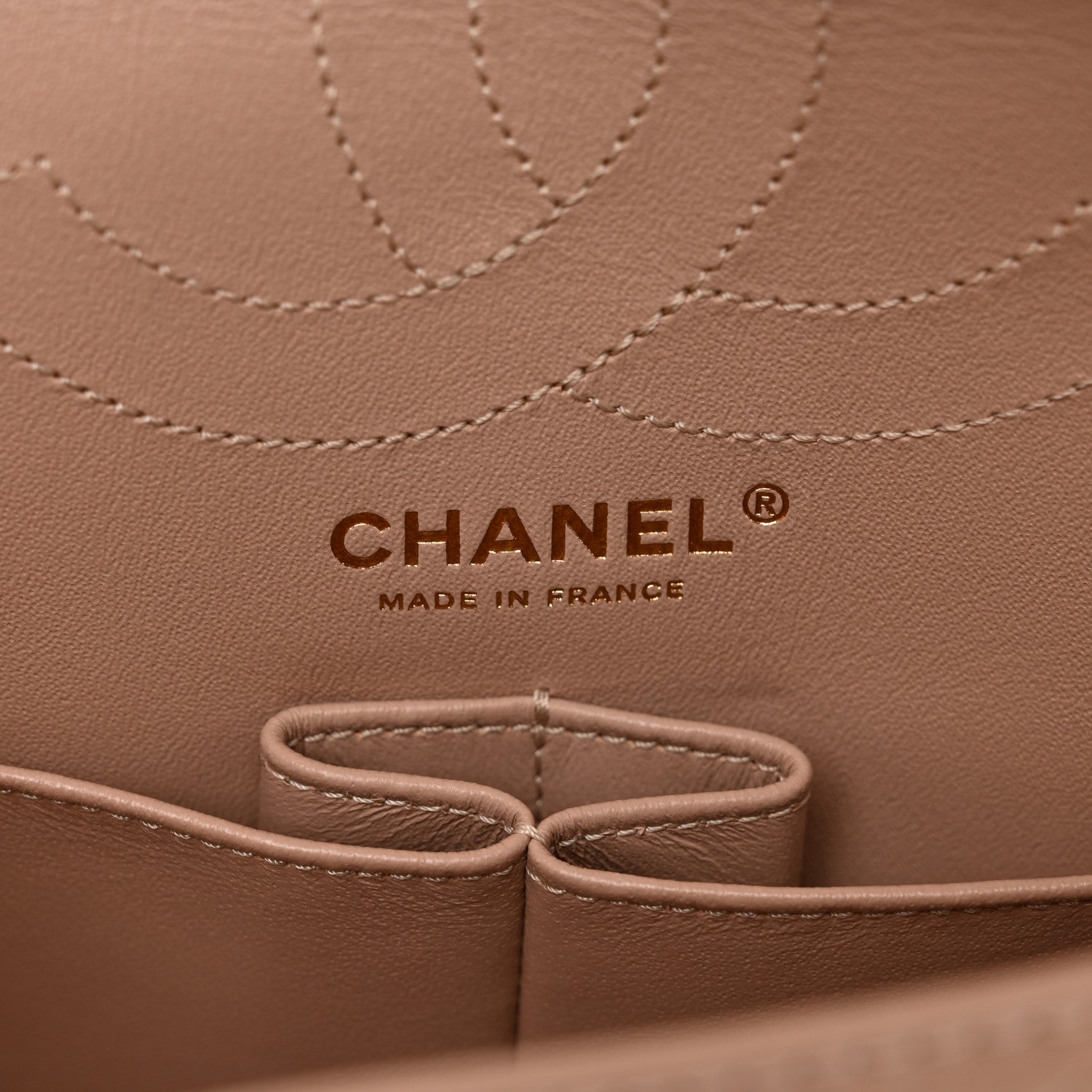 Chanel Aged Calfskin Quilted 2.55 Reissue 225 Flap Light Beige 7 of 10