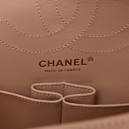 Chanel Aged Calfskin Quilted 2.55 Reissue 225 Flap Light Beige 7 of 10