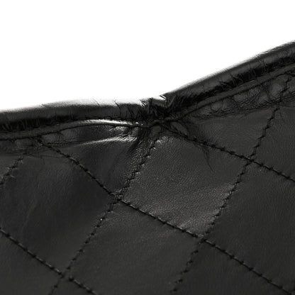 Chanel Aged Calfskin Quilted Medium Gabrielle Hobo Black 11 of 12