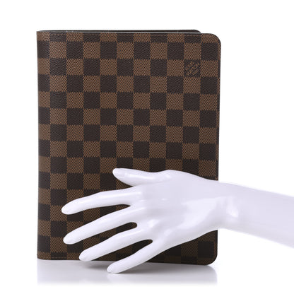 Louis Vuitton Damier Ebene Desk Agenda Cover 2 of 10