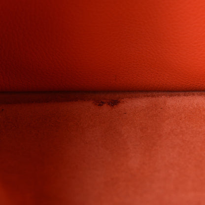 Hermes Taurillon Clemence Evelyne III PM Orange Poppy 11 of 20