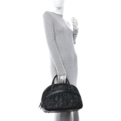 Louis Vuitton Lambskin Vienna Mizi Black 2 of 13