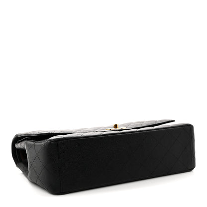 Chanel Caviar Quilted Maxi Double Flap Black 4 of 11