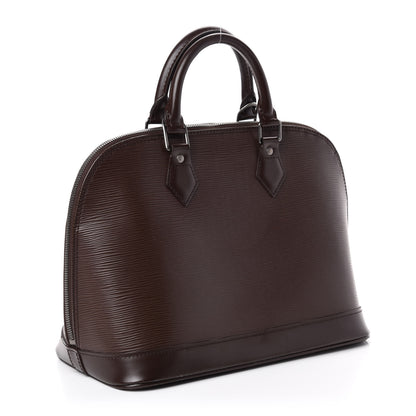 Louis Vuitton Epi Alma PM Moka 3 of 12