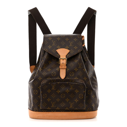 Louis Vuitton Monogram Montsouris GM Backpack 1 of 16