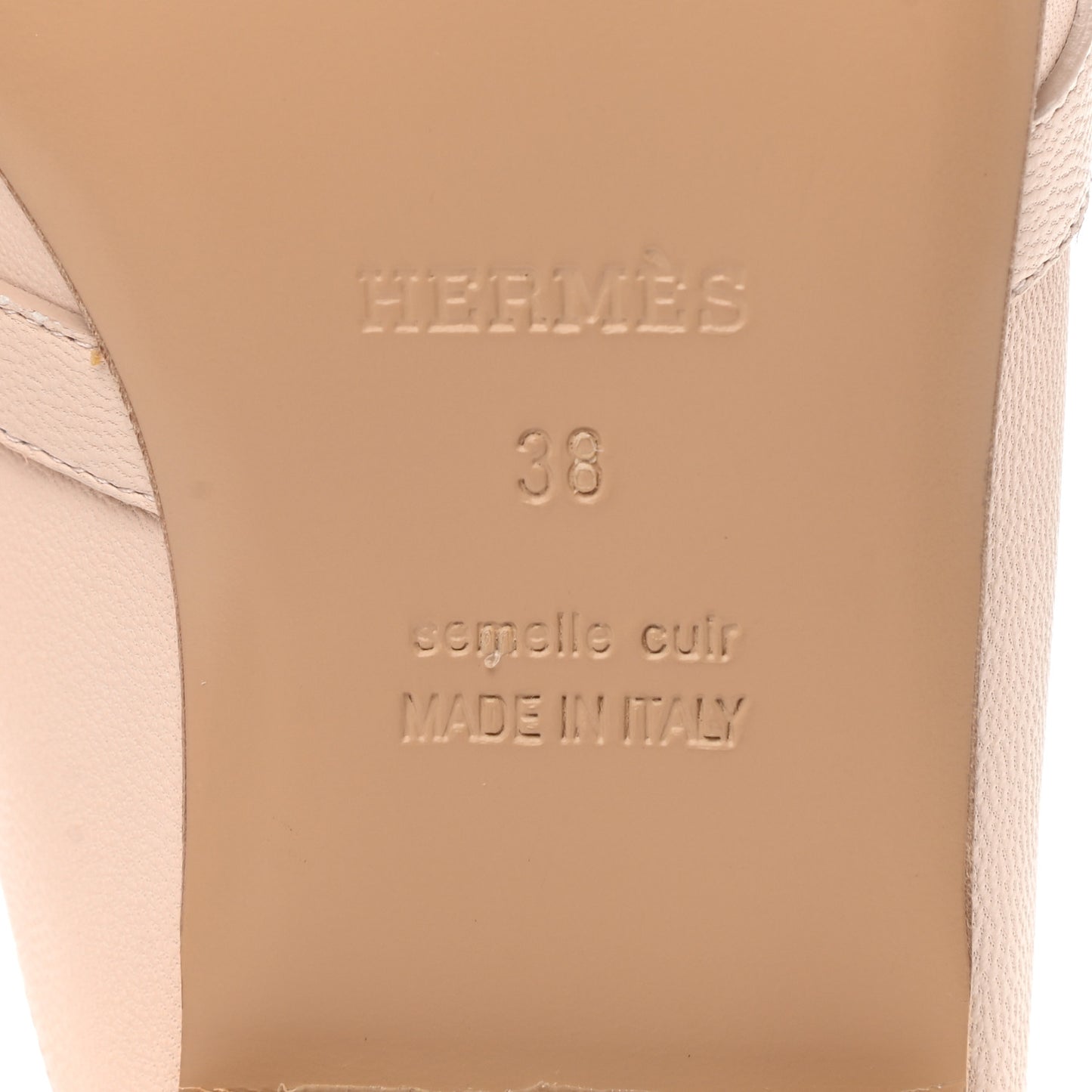 Goatskin Oz Mules 38 Blanc Poros