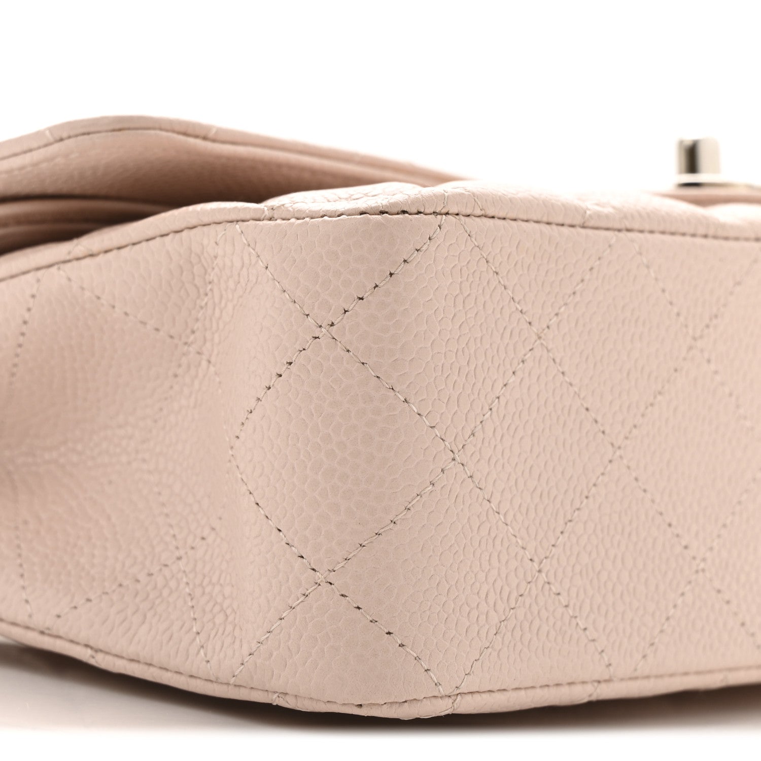 Chanel Caviar Quilted Medium Double Flap Light Pink 9 of 11