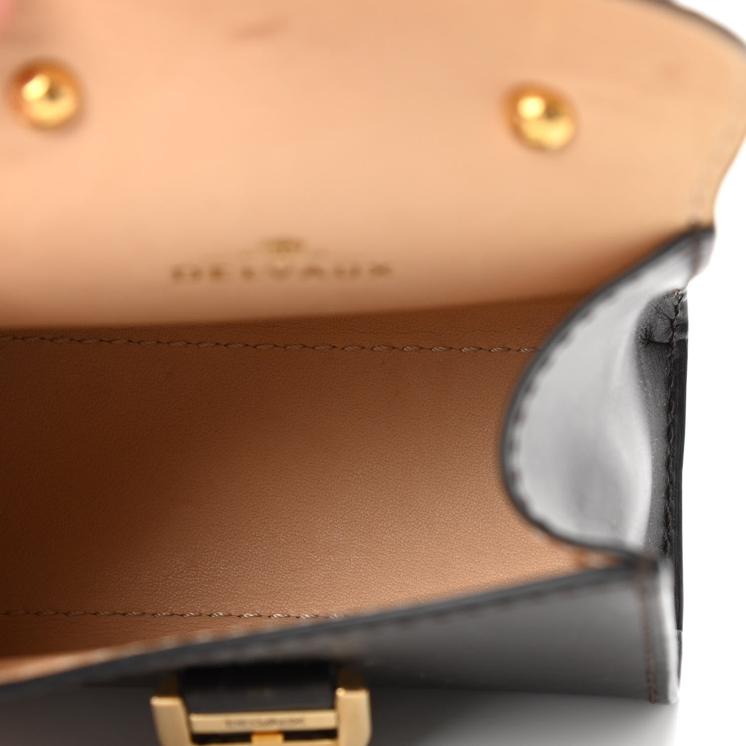 Delvaux Ribbon Brillant Bag Charm Brown 5 of 7