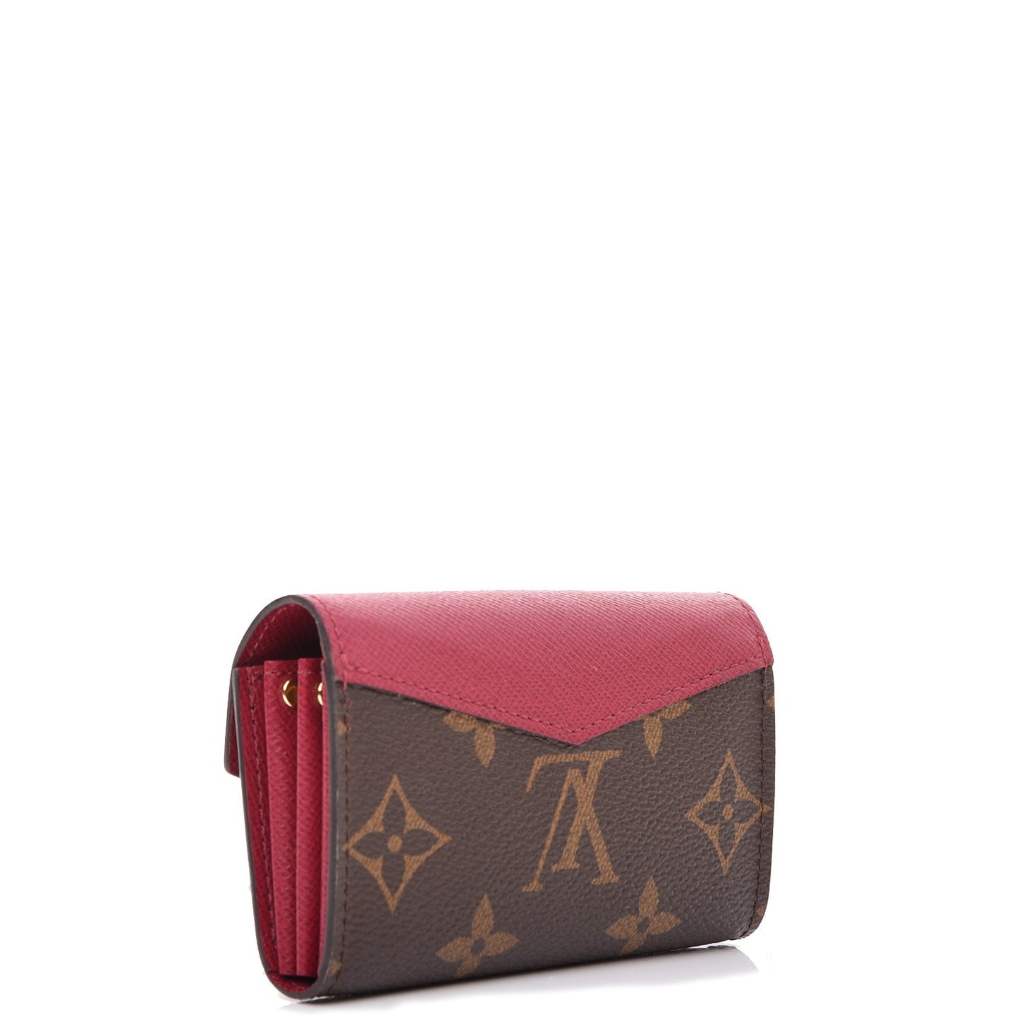 Monogram Sarah Multicartes Fuchsia