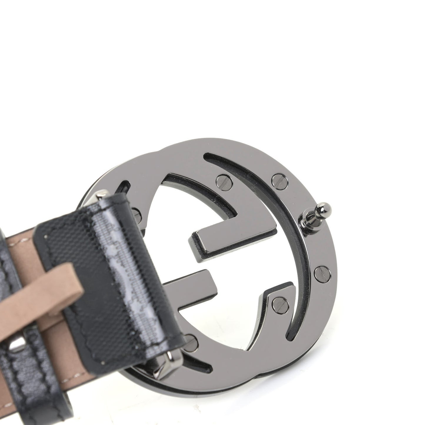 Imprime Monogram Interlocking G Belt 95 38 Black