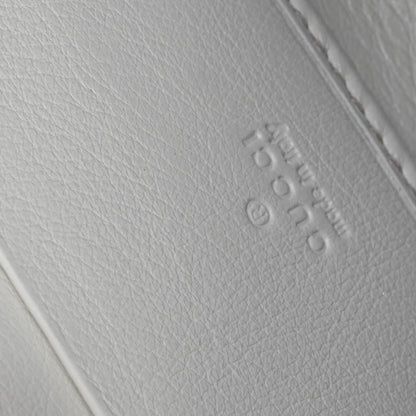 Gucci Guccissima GG Pierce Zip Around Wallet White 6 of 8