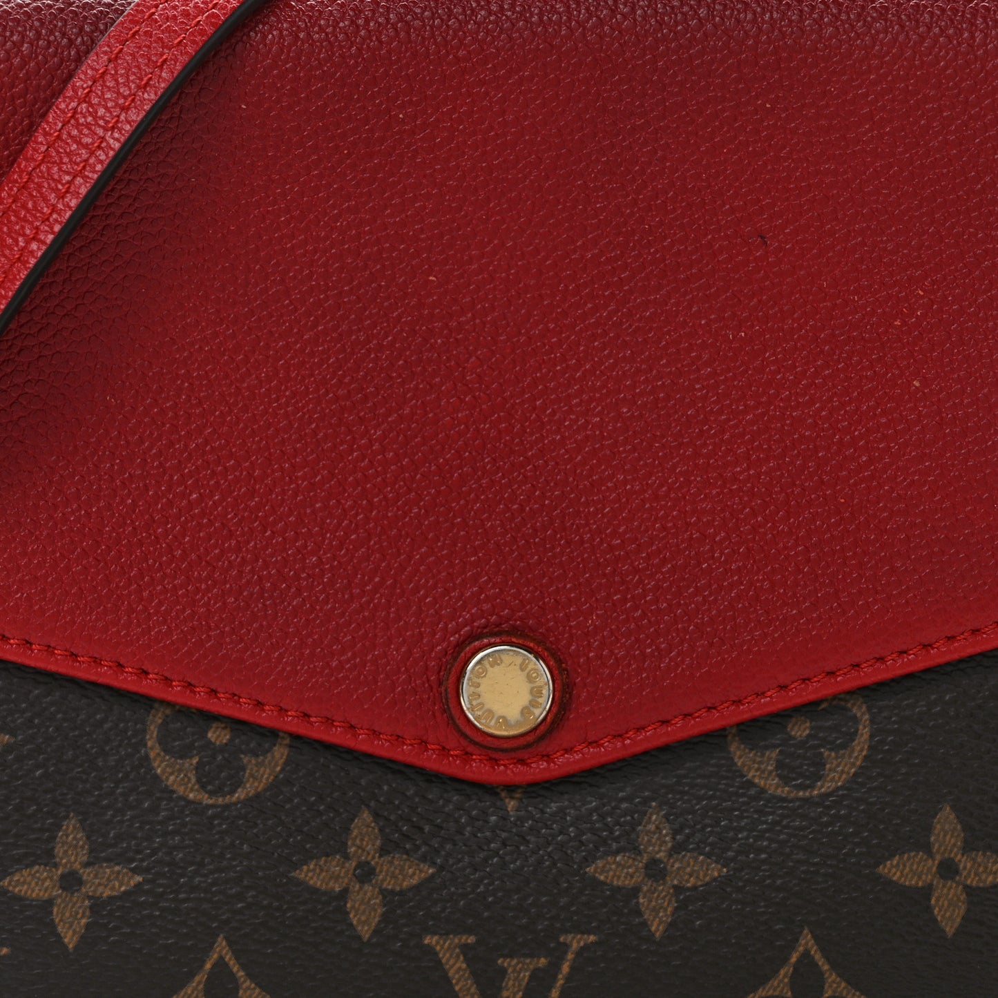 Monogram Twice Pochette Cherry
