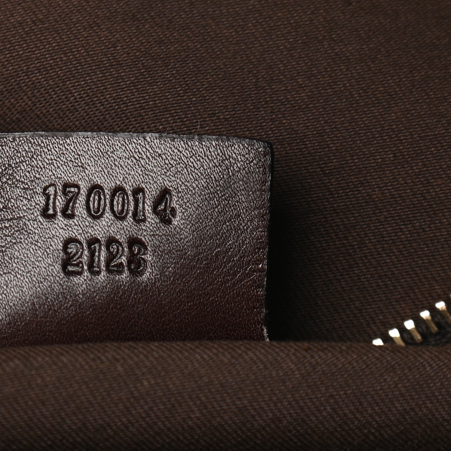 Gucci Monogram Large Wave Hobo Dark Brown 7 of 9