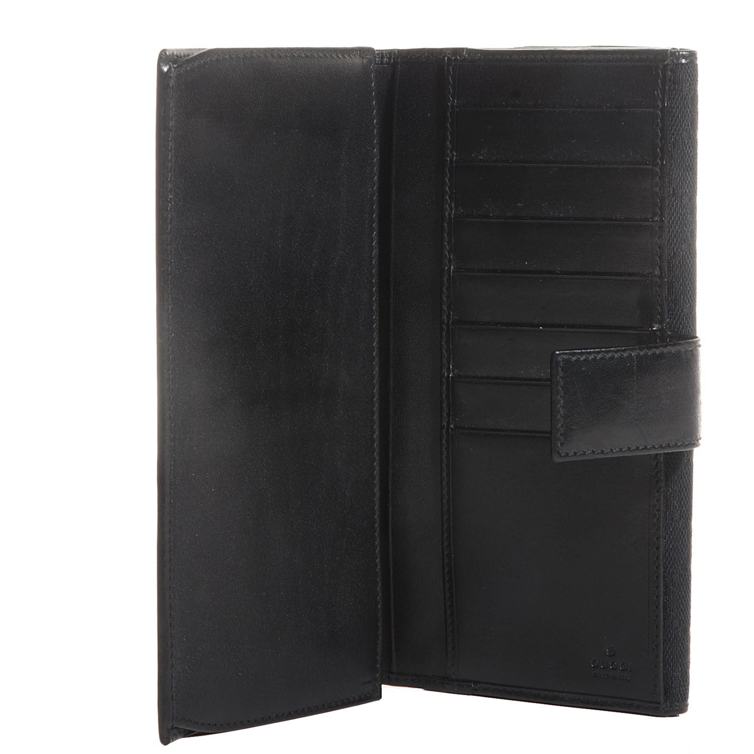 Gucci Monogram Continental Wallet Black 5 of 7