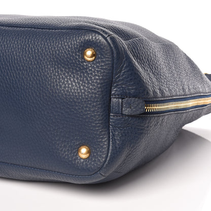 Prada Vitello Daino Tote Bluette 10 of 11