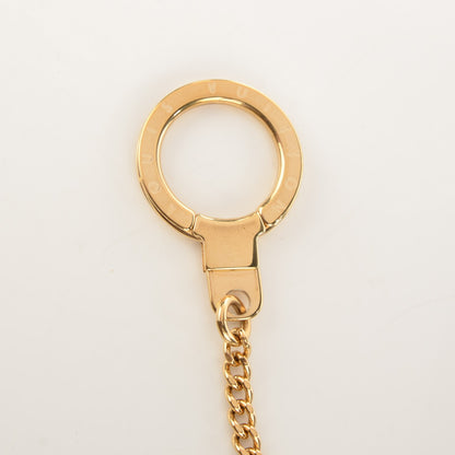 Louis Vuitton Metal Pochette Extender Key Ring Chain Gold 4 of 4