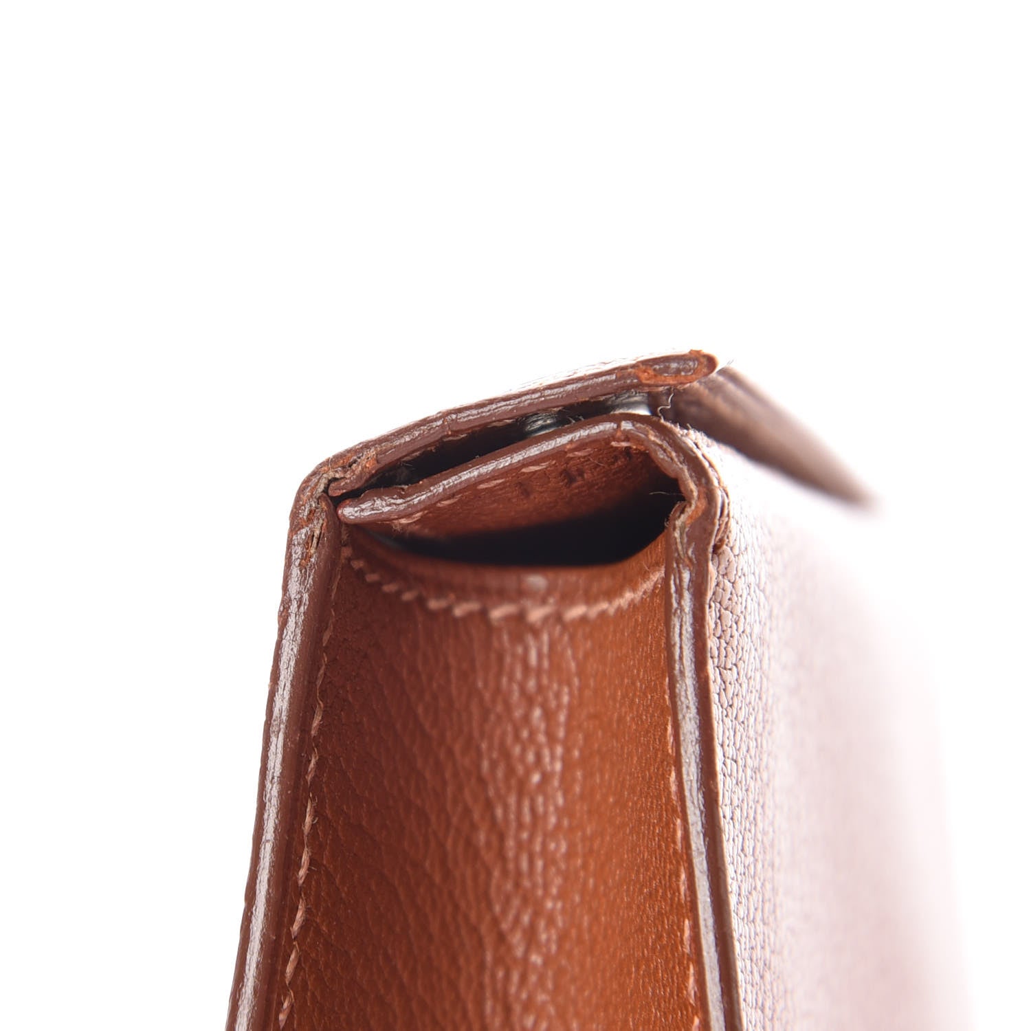 Hermes Chevre Mysore Karo PM Gold 8 of 11