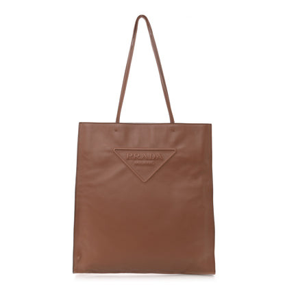 Prada Soft Calfskin Tote Cognac 1 of 11