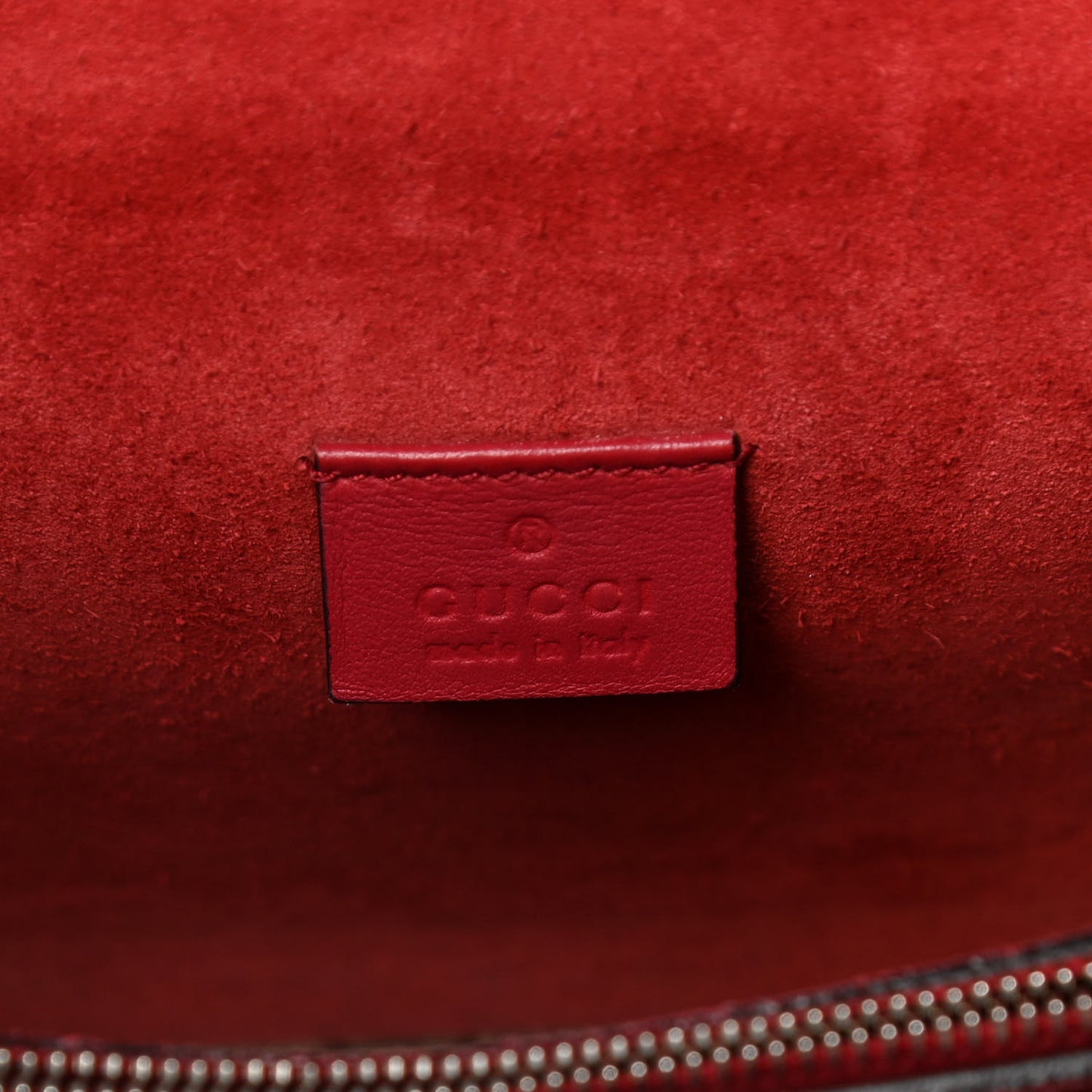 GG Supreme Monogram Small Dionysus Shoulder Bag Red