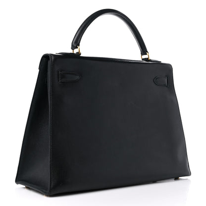 Hermes Box Kelly Sellier 32 Black 3 of 20