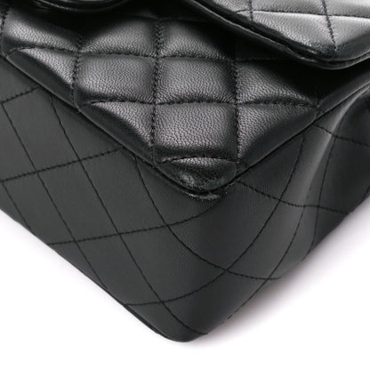 Chanel Lambskin Quilted Mini Rectangular Flap Black 11 of 11