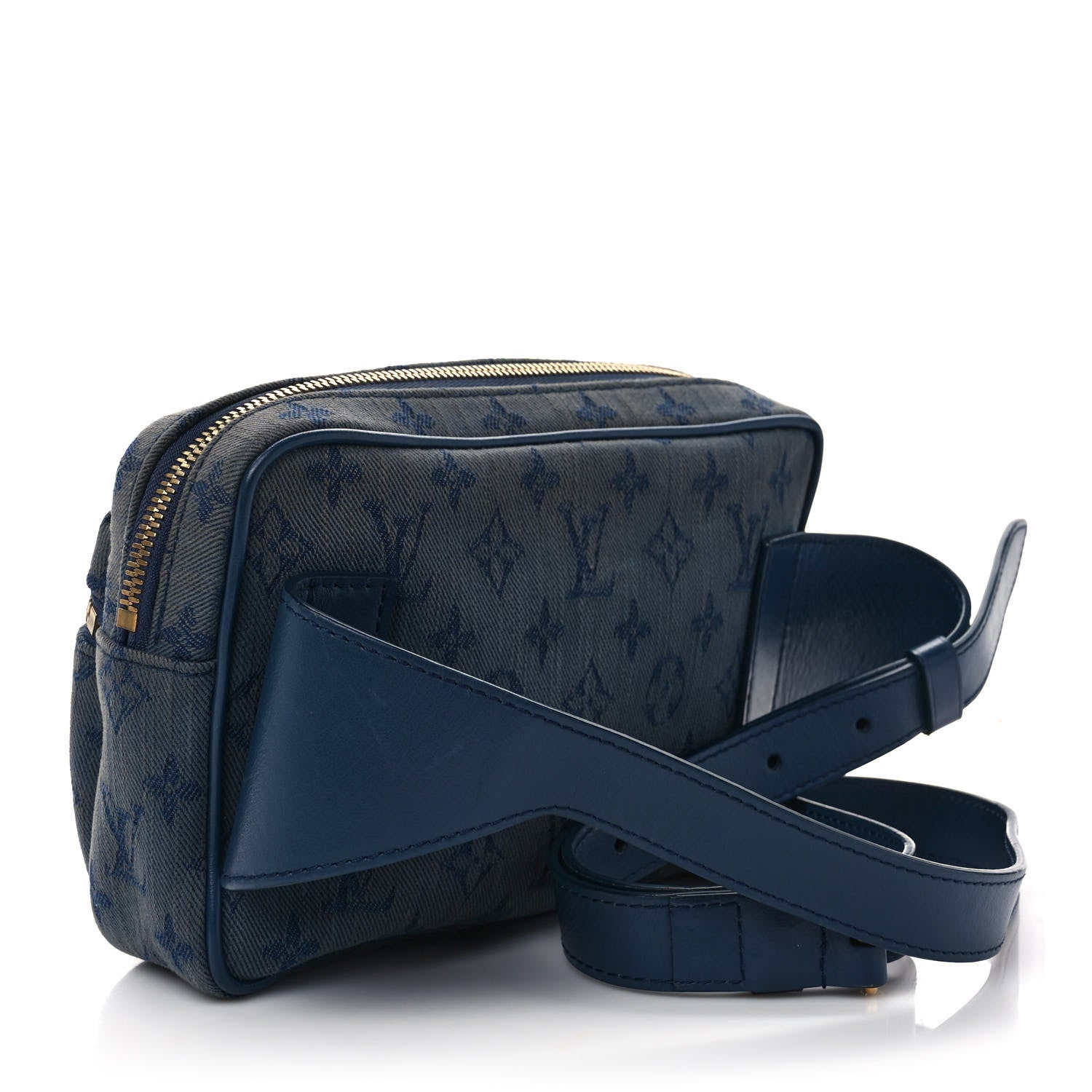 Louis Vuitton Denim Monogram Outdoor Bumbag Navy 3 of 8