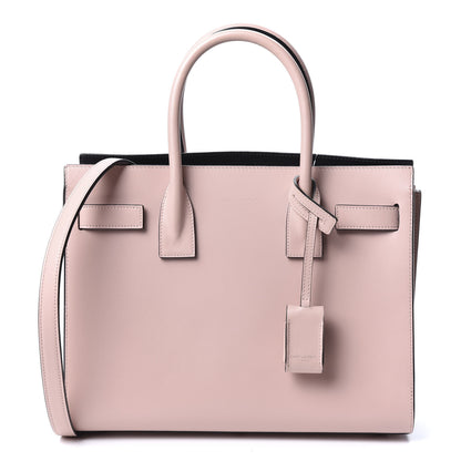 Saint Laurent Smooth Calfskin Baby Sac De Jour Pale Pink 1 of 9