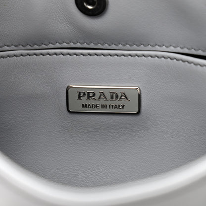 Prada Spazzolato Cleo Shoulder Bag Fiordaliso 6 of 9