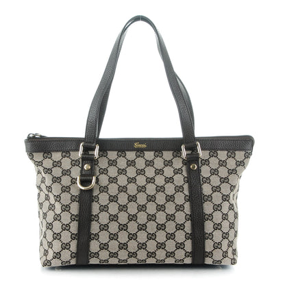 Gucci Monogram Medium Abbey Tote Dark Brown 1 of 7
