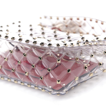 Valentino Garavani PVC Medium Rockstud Spike Shoulder Bag 9 of 9