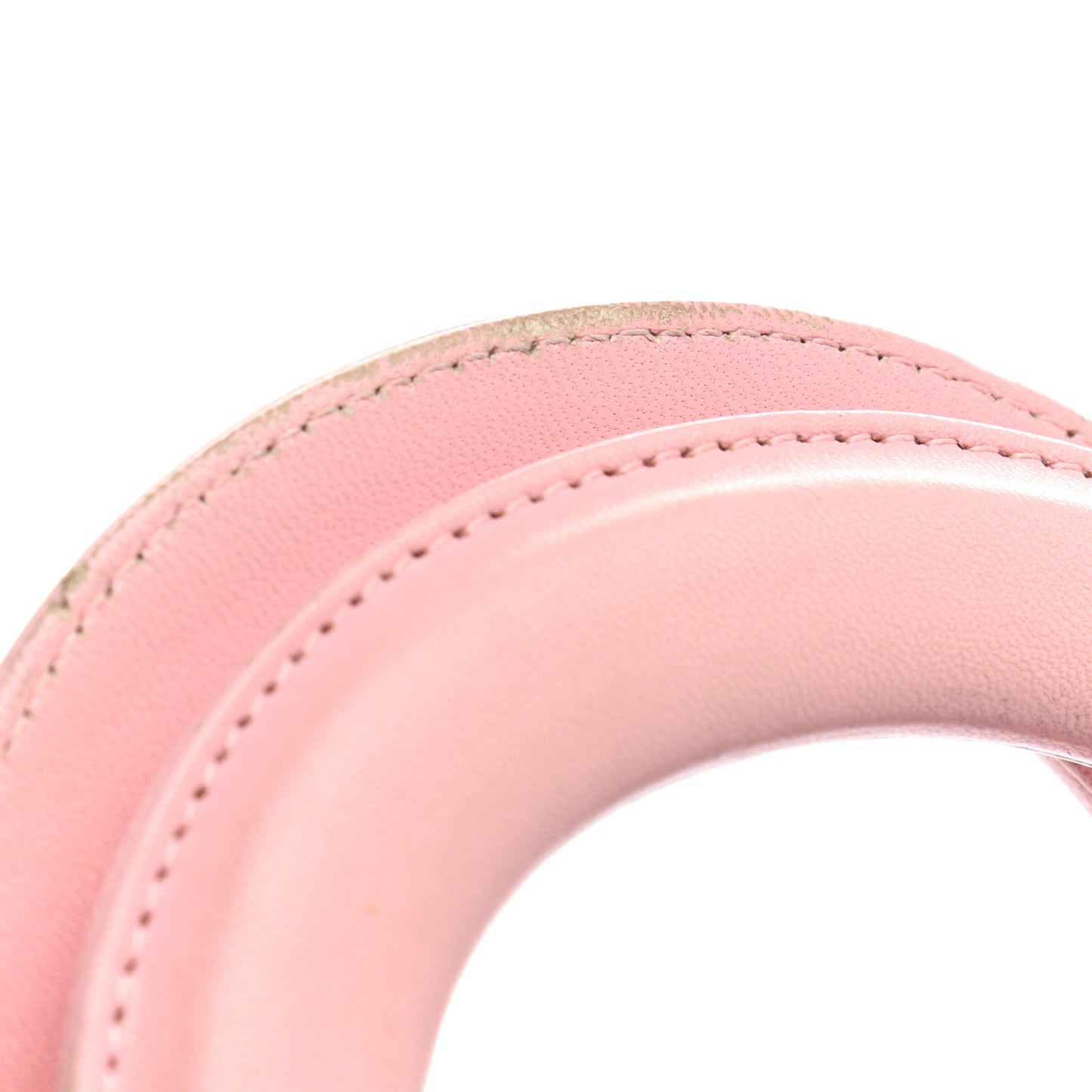Lambskin Cannage Mini Lady Dior Rose Clair