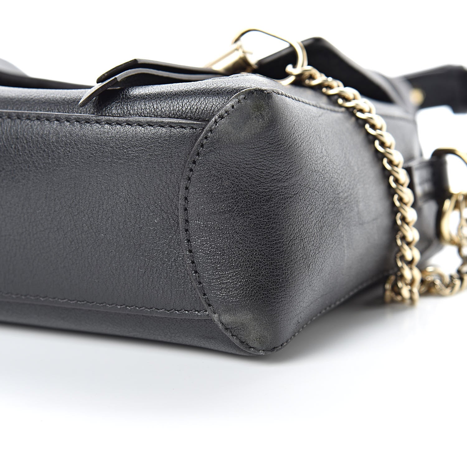 Chloe Calfskin Mini Faye Day Shoulder Bag Black 10 of 20