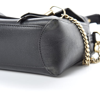 Chloe Calfskin Mini Faye Day Shoulder Bag Black 10 of 20