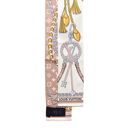 Louis Vuitton Silk Mix And Straps Bandeau Rose Clair 2 of 3