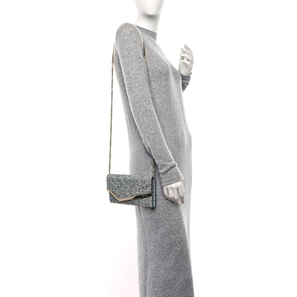 Jimmy Choo Glitter Emmie Clutch Silver 3 of 8