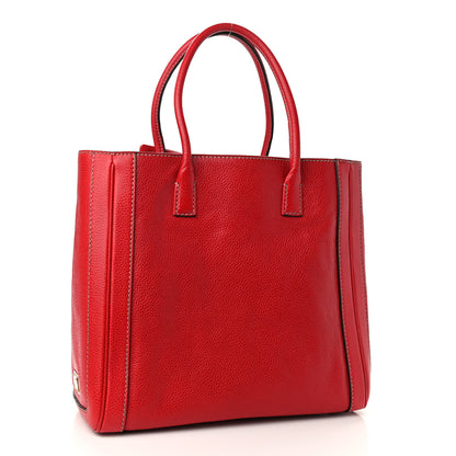 Dolce & Gabbana Calfskin Miss Heather Tote Red 3 of 8