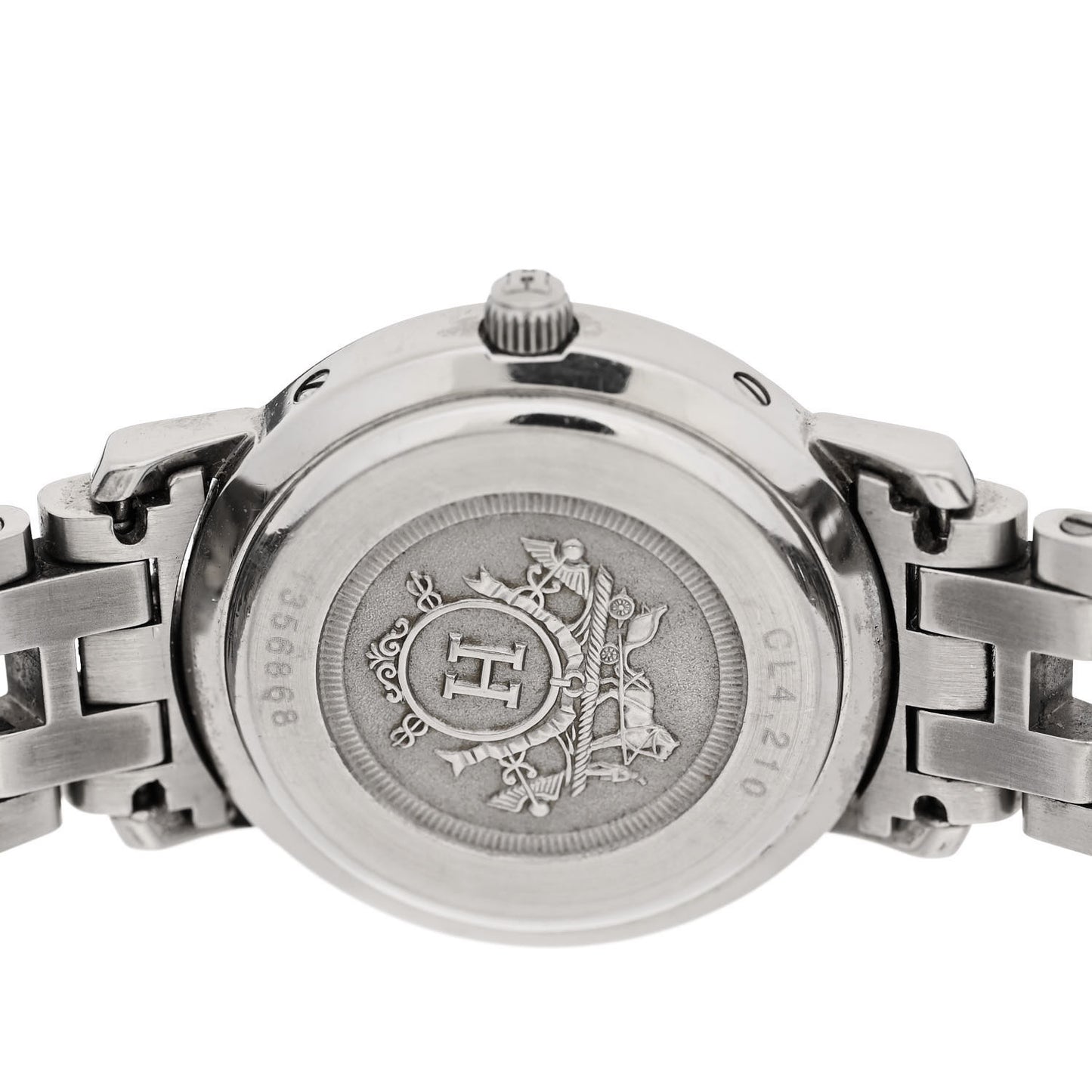 Stainless Steel 24mm Clipper Quartz Watch Black