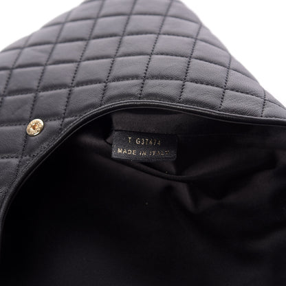 Chanel Lambskin Quilted Cap Toe Slipper With Pouch 37 Black 13 of 13
