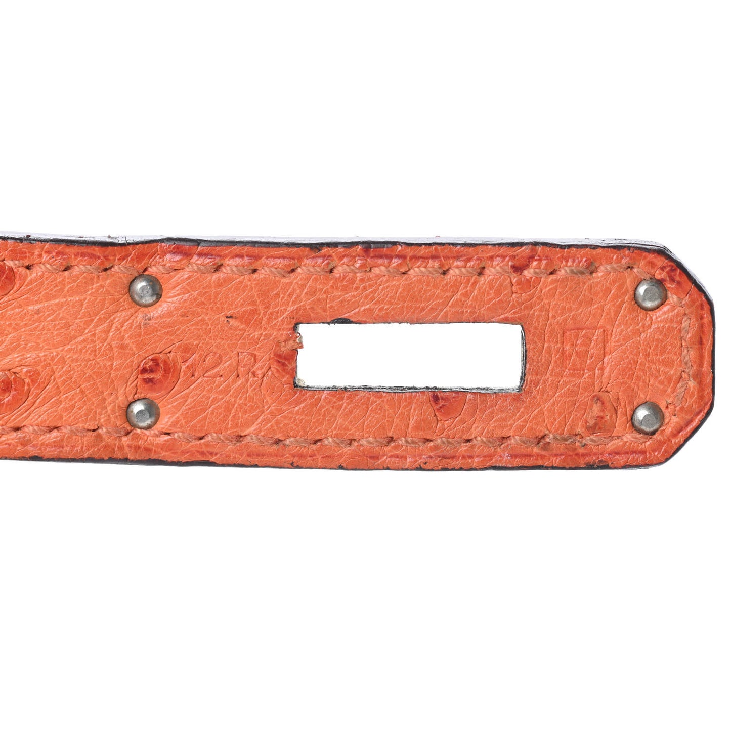 Ostrich Birkin 30 Orange