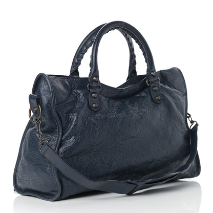 Balenciaga Agneau Classic Hardware City Bleu Obscur 3 of 14