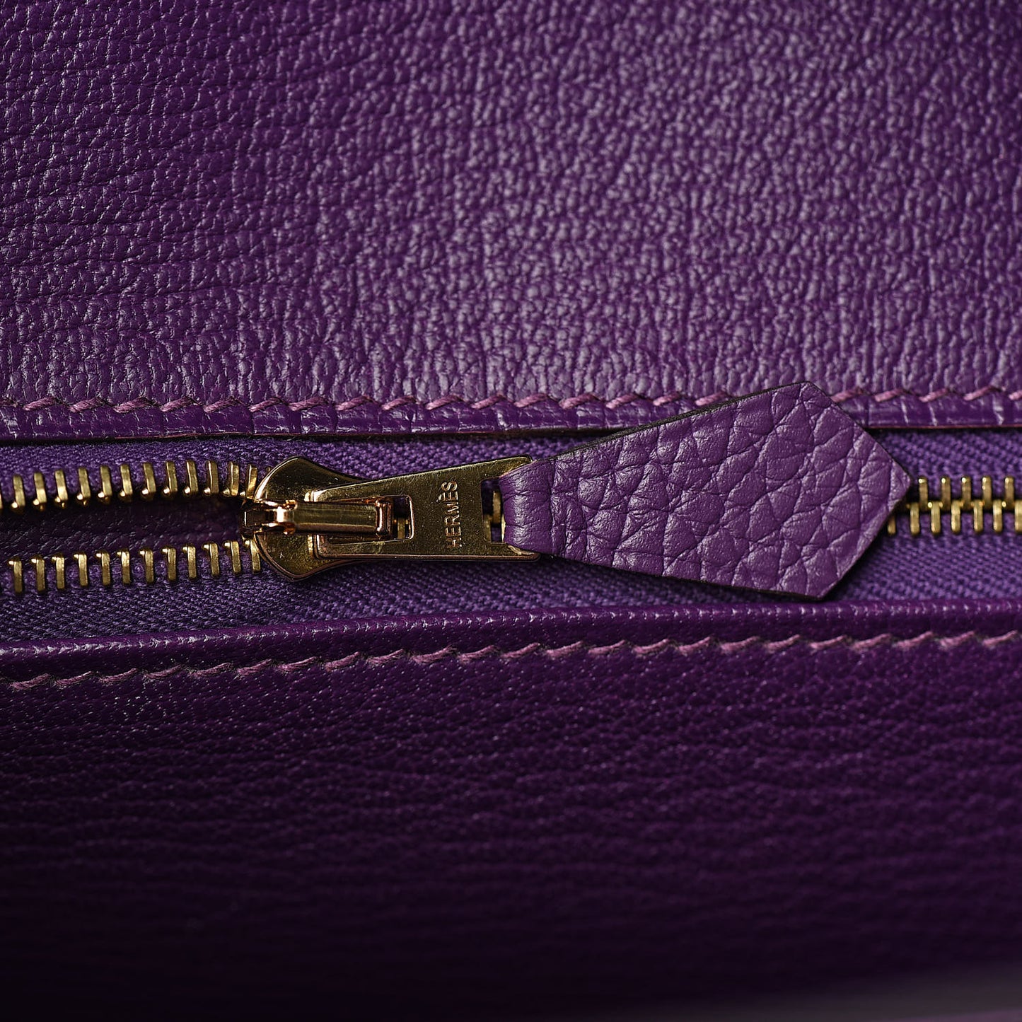 Togo Birkin 30 Ultraviolet