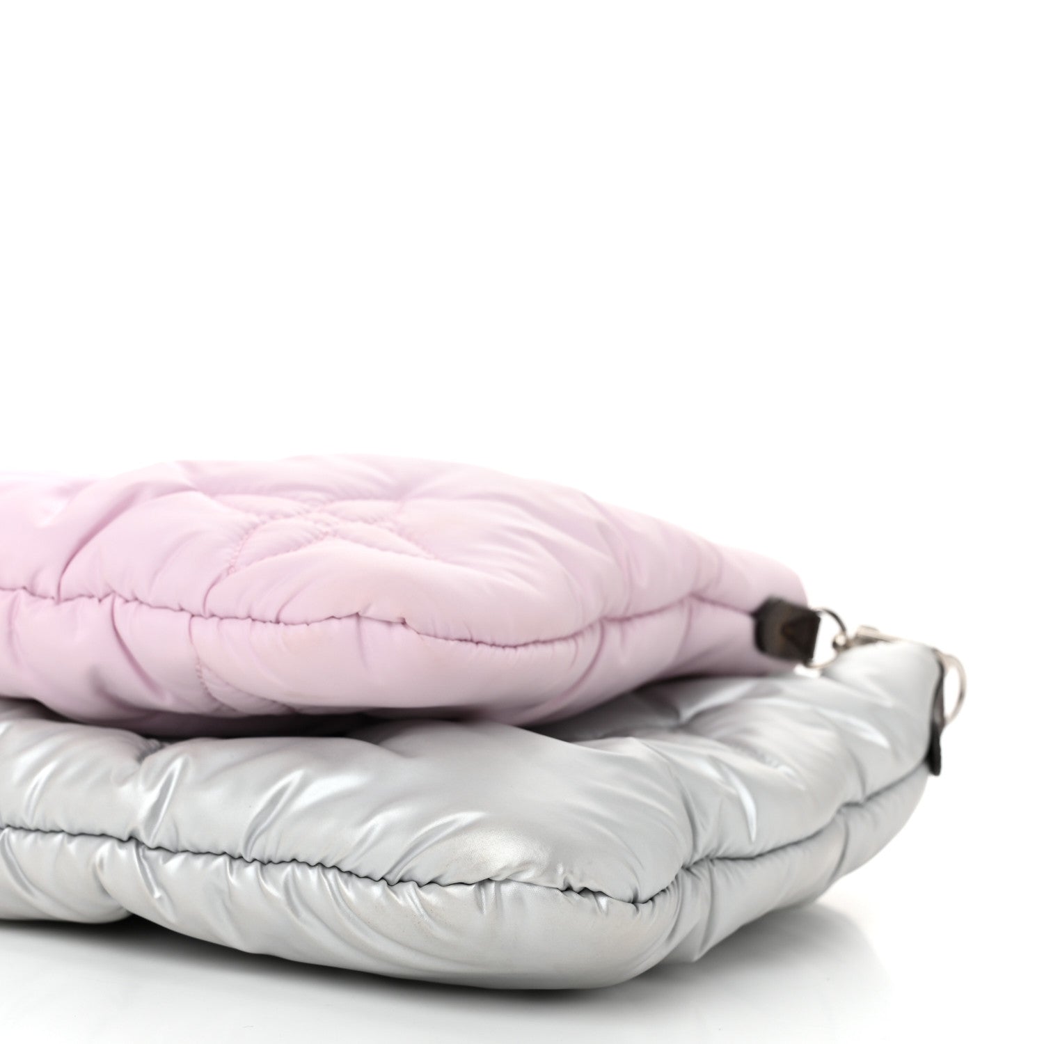 Louis Vuitton Econyl Monogram Pillow Maxi Multi Pochette Accessories Silver Pale Pink 10 of 10