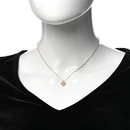 Van Cleef & Arpels 18K Rose Gold Sweet Alhambra Pendant Necklace 2 of 8