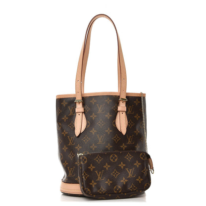 Louis Vuitton Monogram Petit Bucket 23 1 of 8